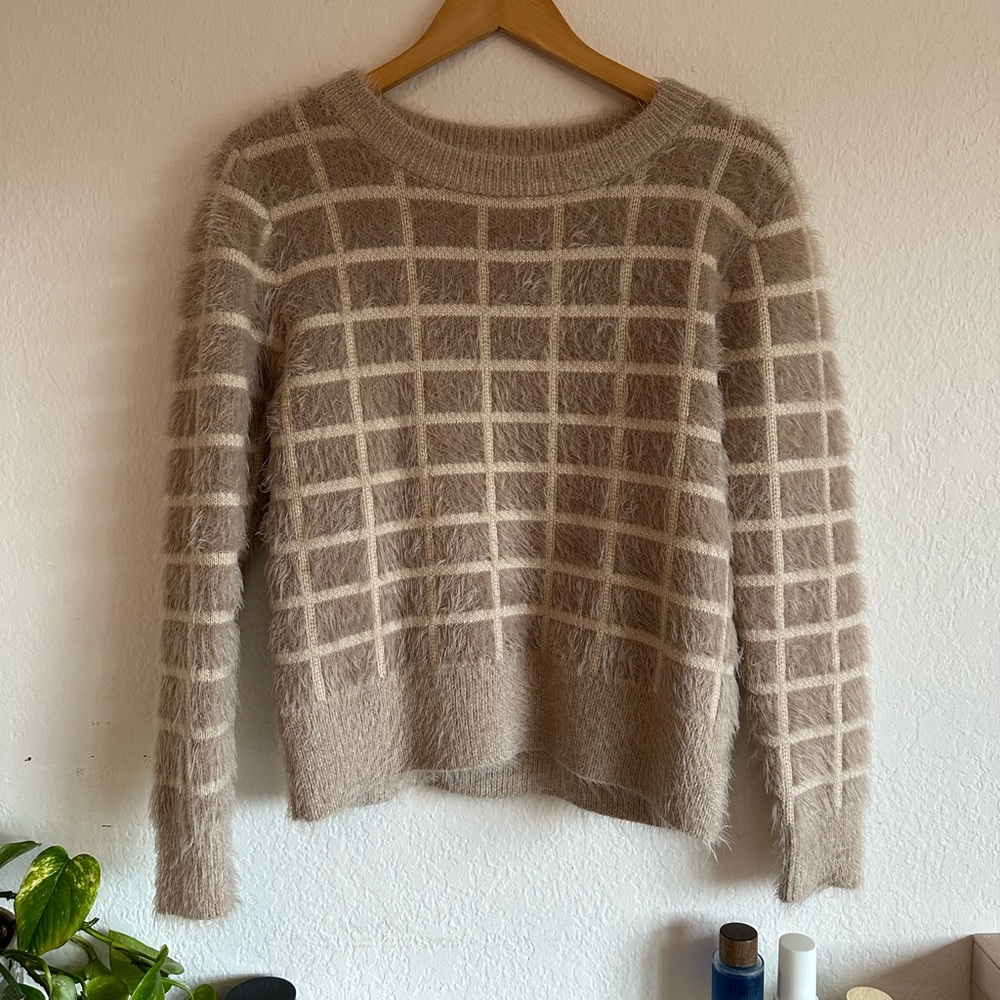 mo:vint fur sweater